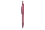 Kugelschreiber aus R-PET-Material Transparent rosa