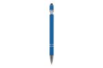 Kugelschreiber Paris Metall Soft Touch Hellblau