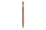 Kugelschreiber Paris Deluxe Metall gummiert Rose gold
