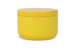Asana unscented plant based candle in recycled tin Yellow