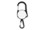 2-Way Carabiner Card Holder White