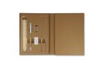 Recycled paper tri-fold stationary set Nature