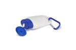 Sunscreen Lotion with carabiner SPF30 recycled material Aztec blue