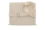 Cooler bag 100% cotton exterior square 22x18x18cm Ecru