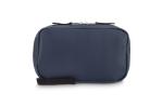 rPET PU-beschichtete 210D Napa-Organizer-Tasche 22 x 13 x 4 cm Dunkelblau