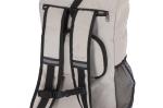 R-PET 600D Rolltop bicycle backpack 20L Convoy grey
