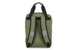 PU-beschichteter R-PET 600D Rucksack 27,5 x 12 x 37,5 cm 12 l Olivgrün