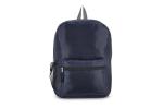 R-PET 190T Lightweight backpack 30.5 x 12.7 x 42 cm 16 L Dark blue