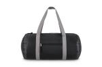 R-PET 190T Leichte Sport- und Reisetasche 48 x 23 x 23 cm 20 l Schwarz