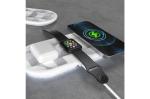 3in1 15 W wireless charger compatible with phones /Apple Watch/AirPod White