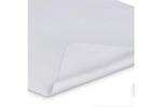 Microfiber mouspad with silicon dots 18x22cm (325g/m²) sublimation White