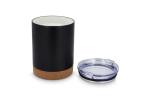 T-ceramic thermo mug with lid Lena 350ml Black