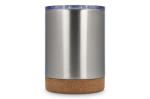 T-ceramic thermo mug with lid Lena 350ml Silver
