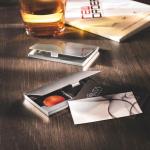 STANWELL Business card holder Flat silver