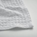 GUSTO Cotton wafle blanket 350 gr/m² White