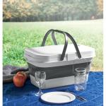 CESTA Collapsible picnic basket White