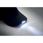 LUZCAP Baseball Kappe mit LED 220g/m² Schwarz