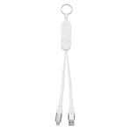 CABO Schlüsselring mit 60W Kabel Weiß