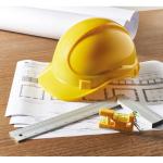 Safety helmet in ABS Yellow