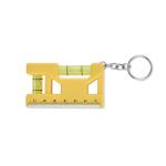 MAGEVEL Magnetic level ABS key ring Yellow
