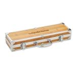 TOOLDERA Stainless steel barbecue tools Timber