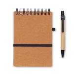 NOTIE Recyceltes Notizbuch-Set Braun