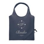 CARRIE COLOUR Foldable shopping bag 140 gr/m² Aztec blue