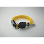POLLY Floating wristband key ring Yellow