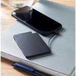 SLIMPO Magnetic power bank 2500 mAh Black