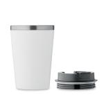BLERM Doppelwandiger Becher 350 ml Weiß