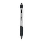 Druckkugelschreiber mit Stylus Schwarz