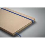 ROUTE DIN A5 Notizbuch für Gravur Blau