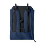LAPTOSA Laptop 15" roll top PU backpack Aztec blue