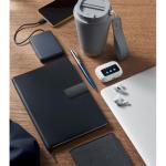 TREZE DIN A5 Notizbuch PU Schwarz