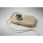 KOROVIN POUCH RPET cross body travel pouch Fawn