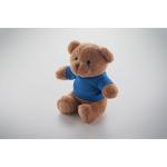 JACKIE Teddy bear with t-shirt 23 cm Aztec blue