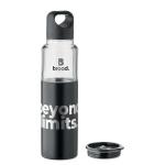 DUALUSE 2in1 Flasche 610ml Schwarz