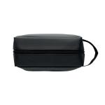DOPPKIT Toiletry bag in 600D RPET Black