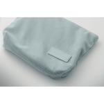 CORDY T Kosmetiktasche Kord-Polyester Hellblau