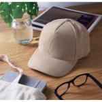 WALE Baseball Kappe 5 Panels Cord Beige