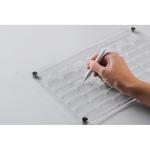PLANIT Magnetic acrylic planner Transparent