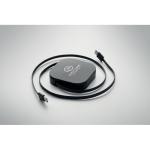 LINEA 100 Einziehbares Ladekabel 100W Schwarz