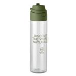TOIEN KLAR Trinkflasche RPET 700ml Dunkelgrün