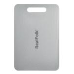 PLATI + Steel cutting board M Silver