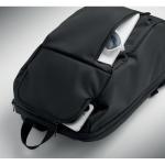 DOHA 15" RPET Laptop-Rucksack 15L Schwarz