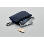 GUARDO PU key case wallet w/carabiner Navy