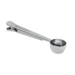 SPOONCOOP Dosierlöffel mit Klemme Silber