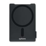 MACARD Magnetic cardholder & stand Black