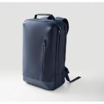 BOSTON 15" Laptop-Jacquard-Rucksack Blau