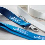 LANY RPET Lanyard RPET 20mm Blau